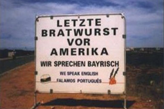 Strassenschild Strassenschild